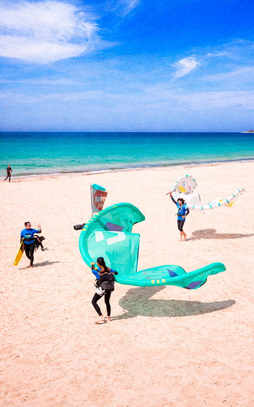 cursos kitesurf tarifa semiprivado